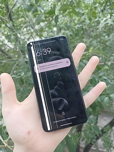 pixel fold: Google Pixel 5, Б/у, 128 ГБ, цвет - Черный, 1 SIM — 2