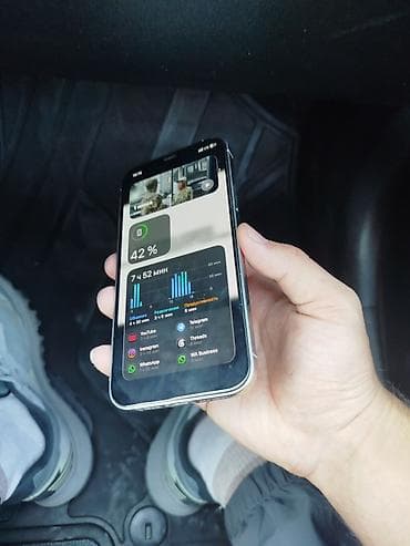 iphon 17: IPhone 12 Pro, Б/у, 128 ГБ, Серебристый, Зарядное устройство, 76 % — 4