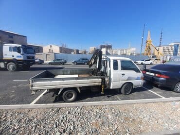 купить грузовой автомобиль с манипулятором бу: Huanghai : 2001 г., Дизель — 2