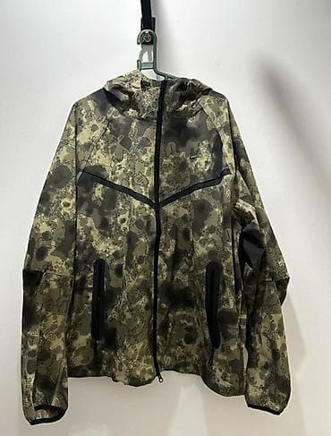 nike рюкзак: Мужской спортивный костюм, Стандарт, Nike Windrunner, Новый, цвет - Зеленый, Бесплатная доставка — 2