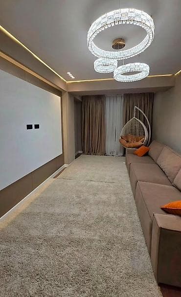 Батирлер: 2 бөлмө, 61 м², Пишпек Элитка, 5 кабат, Дизайнердик оңдоо — 1