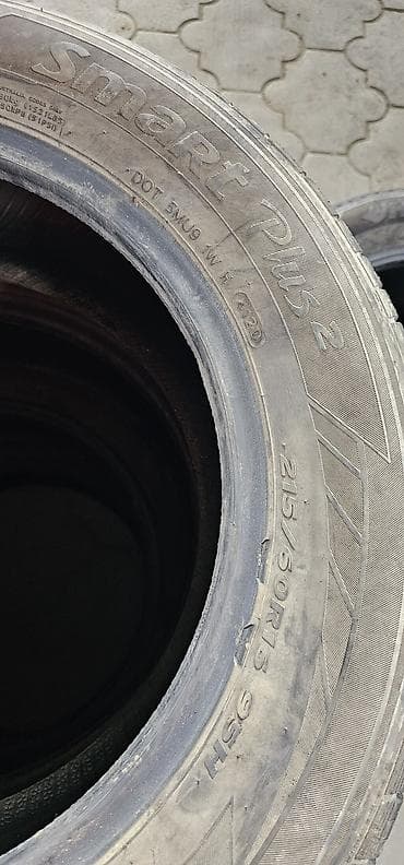 hankook: Шины 215 / 60 / R 16, Лето, Б/у, Комплект, Легковые, Корея, Hankook — 3