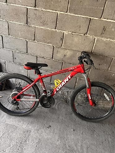 Горный велосипед, Giant, Рама XS (130 -155 см), Алюминий, Б/у