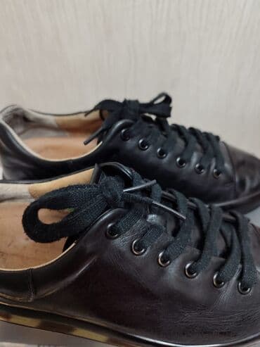 обувь ecco: Мужские кроссовки, 40, Ecco, Б/у, цвет - Черный, Самовывоз — 5