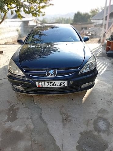 сапат бетон: Peugeot 607: 2004 г., 2.2 л, Кол менен иштөөчү, Бензин, Седан — 2