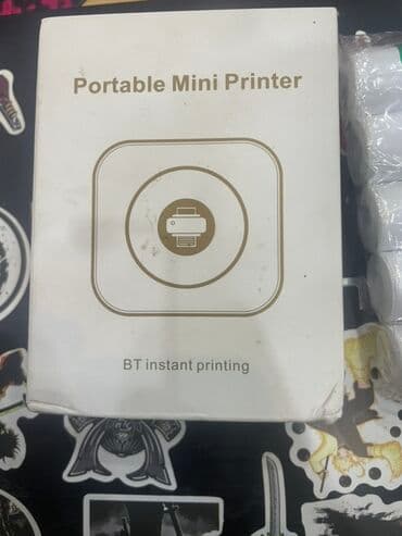 печать на чехлах для телефона: Портативный мини‑принтер для мгновенной печати по Bluetooth (BT — 2