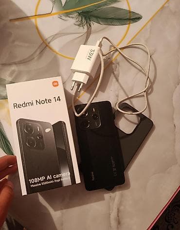 самсунг нот 3: Redmi, Redmi Note 14, цвет - Черный — 2
