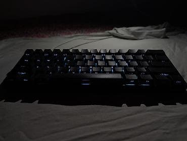 клавиатуры механические с подсветкой: Клавиатура, Механическая, Проводное подключение, Размер: 60% — 2