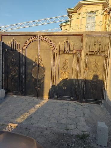 Кованые металлические ворота для частного дома
ватсап Жылдызбек