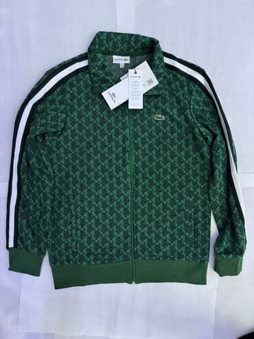 Прокат одежды: Мужской спортивный костюм, L, XL, Lacoste, Новый, цвет - Зеленый, Самовывоз — 3