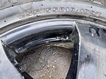 bridgeston: Колеса в сборе 255 / 55 / R 18, Всесезонная, Б/у, Комплект, Внедорожные (АТ/МТ), Литые, отверстий - 5 — 3
