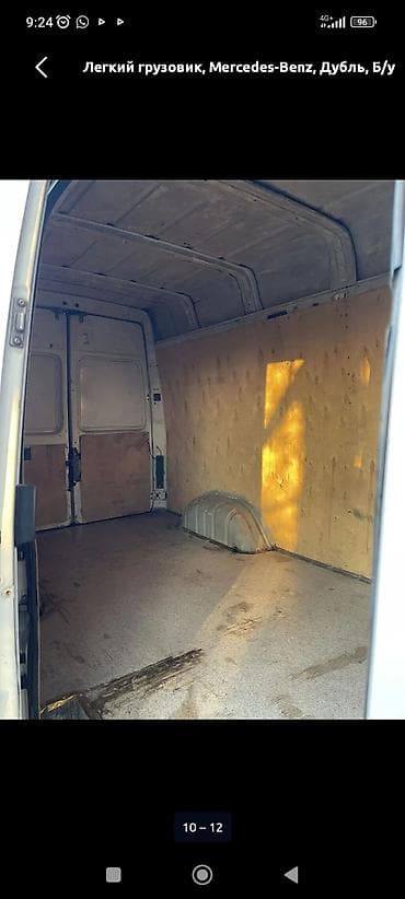 коврик спринтер: Легкий грузовик, Mercedes-Benz, Дубль — 8