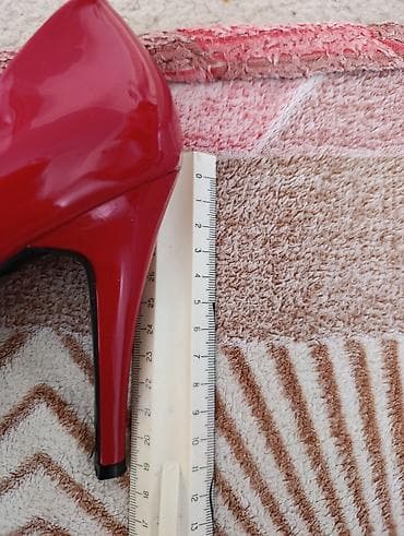 Домашние тапочки: Туфли, 37, ALS, Новый, цвет - Красный, Самовывоз — 5