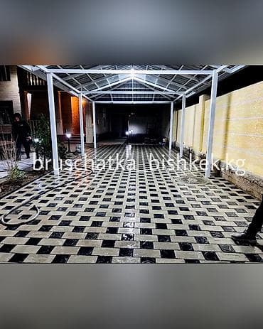 плиты б у: Брусчатка под ключ: Производство, замер, доставка и укладка. Замер — 1