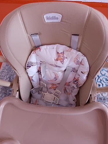 Столдор: Тамактандыруучу отургуч, Жаңы, Башка бренд, Отургучтун башка түрү, түсү - Саргыч боз — 2