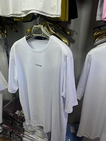 мужская розовая футболка: Белые мужские футболки с минималистичными принтами. - Цвет: белый - — 1