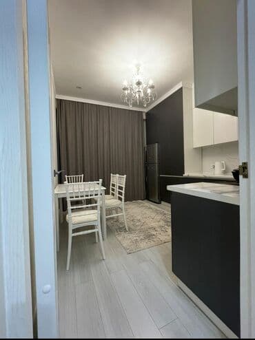 купить квартиру в 12 микрорайоне бишкек: 2 комнаты, 66 м², Элитка, 8 этаж, Евроремонт — 2