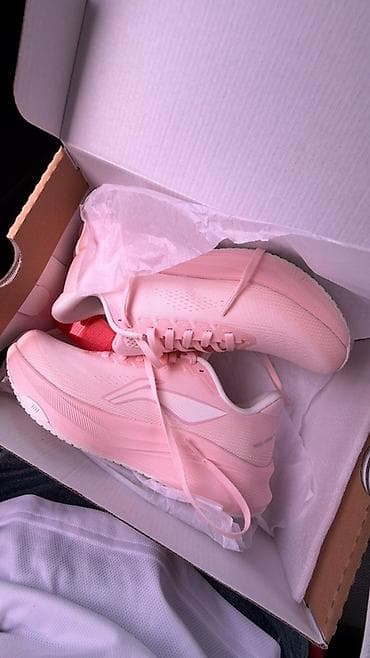 Кроссовки Li-Ning, розовые - Бренд: Li-Ning (фирменная коробка и — 1