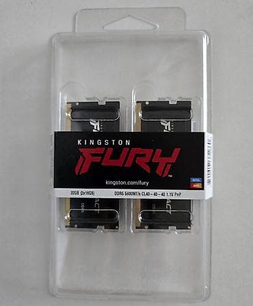 16 гб оперативной памяти: Оперативная память для ноутбука DDR5. 32GB. (16*2) 5600мгц KINGSTON — 1