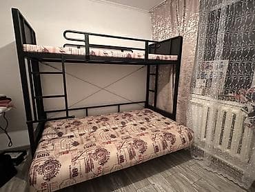 Двухъярусная кровать, Б/у, Складная