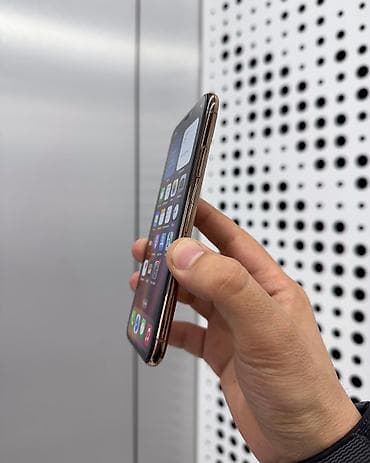 ipone 4: IPhone Xs, Б/у, 64 ГБ, Золотой, Защитное стекло, Чехол, В рассрочку, 86 % — 3