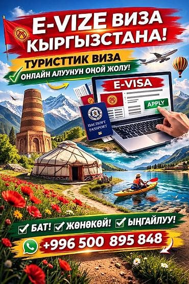 Электронная туристическая виза в Кыргызстан (E-Visa) - Оформление
