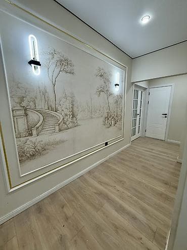 я ищу квартиру бишкек: 2 комнаты, 76 м², 108 серия, 1 этаж, Дизайнерский ремонт — 1