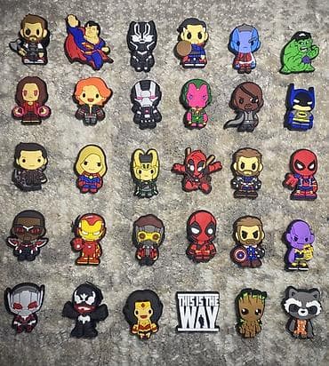 изи кроксы: Джиббитсы Marvel/DC для Crocs Джиббитсы Marvel и DC для Crocs. Большой — 2