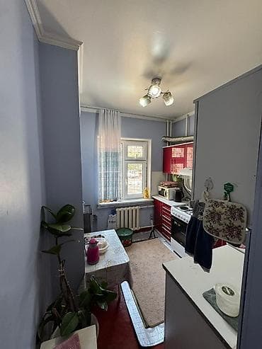 Продажа квартир: 3 комнаты, 60 м², Ошский мкр., 105 серия, 1 этаж, Косметический ремонт — 8