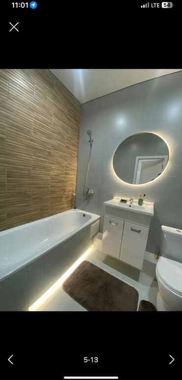 Ремонт ванных комнат и санузлов «под ключ» - Полный комплекс работ