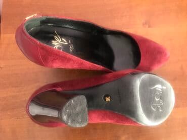 обувь ручной работы бишкек: Бордовые,замшевые красивые туфли.Италия.В отличном состоянии.Бренд — 3