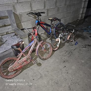 куплю вело: Детские велосипеды — набор из 3 штук (разные размеры колес): - — 1