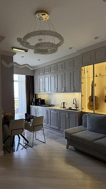 Квартиры: 3 комнаты, 88 м², 7 этаж, Дизайнерский ремонт — 10