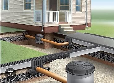 Монтаж наружной ливневой канализации «под ключ» Профессионально