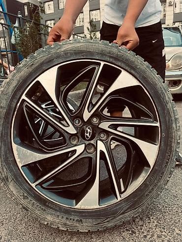 c max: Колеса в сборе 245 / 45 / R 19, Зима, Б/у, Комплект, Легковые, Литые, отверстий - 5 — 4