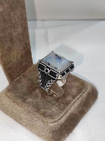 перстни: Кольцо, Печатка, Проба 925, Мужские, Новый — 1