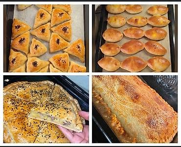 Азык-түлүктөр: Выпечка на заказ! Пирог курица+карто-650 Самса с говядиной -65 С — 1