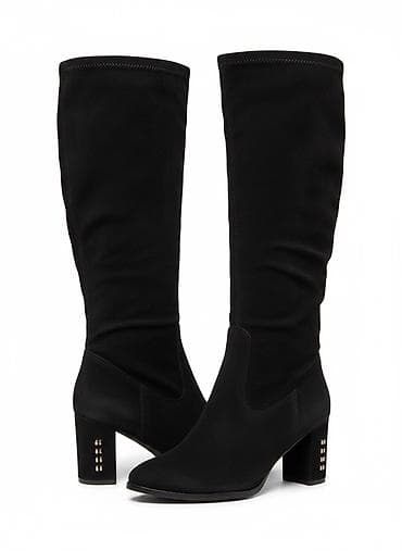 Продам стильные женские сапоги из мягкого текстиля (под замшу)