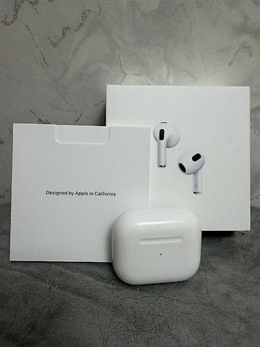 jvc rd ha3: Беспроводные вкладыши наушники, Apple, Airpods 3 — 1