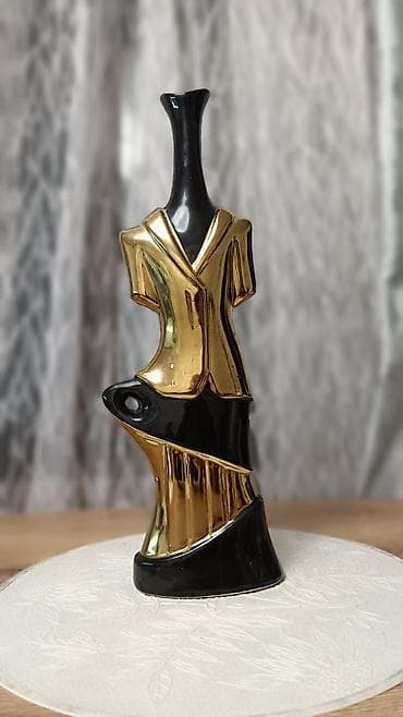 Декоративная керамическая ваза-статуэтка «Силуэт» - Художественная