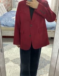 пиджаки женские бишкек: Женский пиджак COCO, пр Корея, ярко‑малиновый/бордовый Свободного — 3