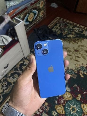 i̇phone 13: IPhone 13 mini, 512 ГБ, Синий, 100 % — 1