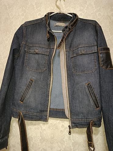 джинс костюм: Джинсовый комплект CREATURE: куртка + брюки - Материал: плотный деним — 4