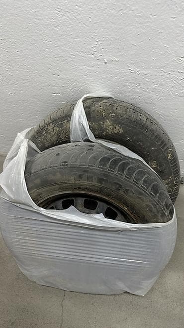 Транспорт: Штампованные диски r13 с шинами 
4 штуки полный комплект — 3