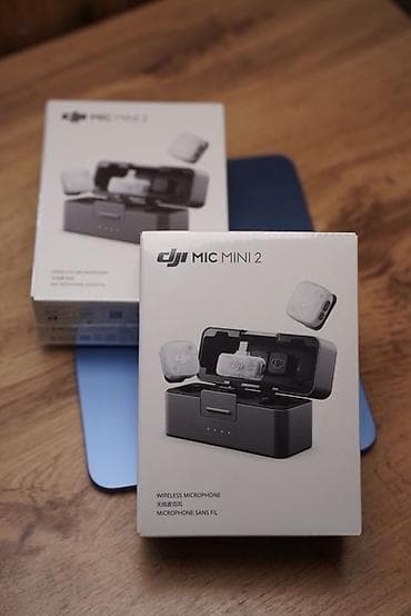 Стол компьютерлери жана комлектөөчүлөр: DJI Mic Mini 2 — компактная беспроводная система записи звука — 1