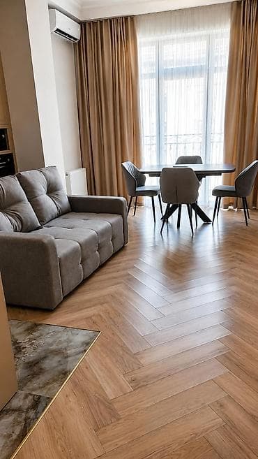Недвижимость: 2 комнаты, 60 м², Асанбай мкр Элитка, 5 этаж, Евроремонт — 8