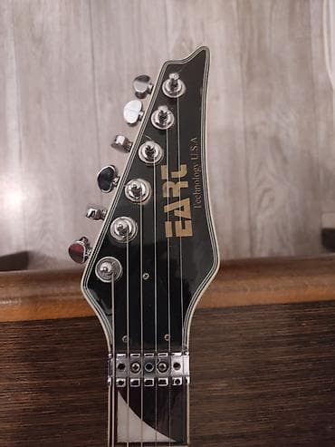арзан гитара: Электрогитара EART, стиль Superstrat.Лады 4.3!колки Grover! идеально — 2