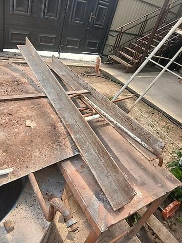 сборный метал: Металлопрокат: профильные трубы, Сталь, Прямоугольник, Другой метод, Без покрытия, Оптом, Б/у, Бесплатная доставка — 1