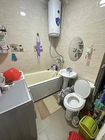 40: 1 комната, 40 м², Аламедин-1 мкр 105 серия, 1 этаж, Косметический ремонт — 6