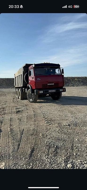 21 шины: КАМАЗ самосвал 6x4 - Кузов-самосвал с задней разгрузкой — 6